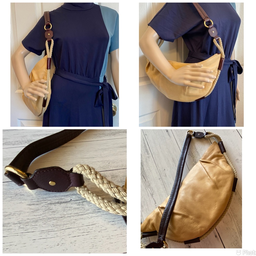 SUAREZ NEW YORK Vintage ROPE HOBO Shoulder Bag‎
